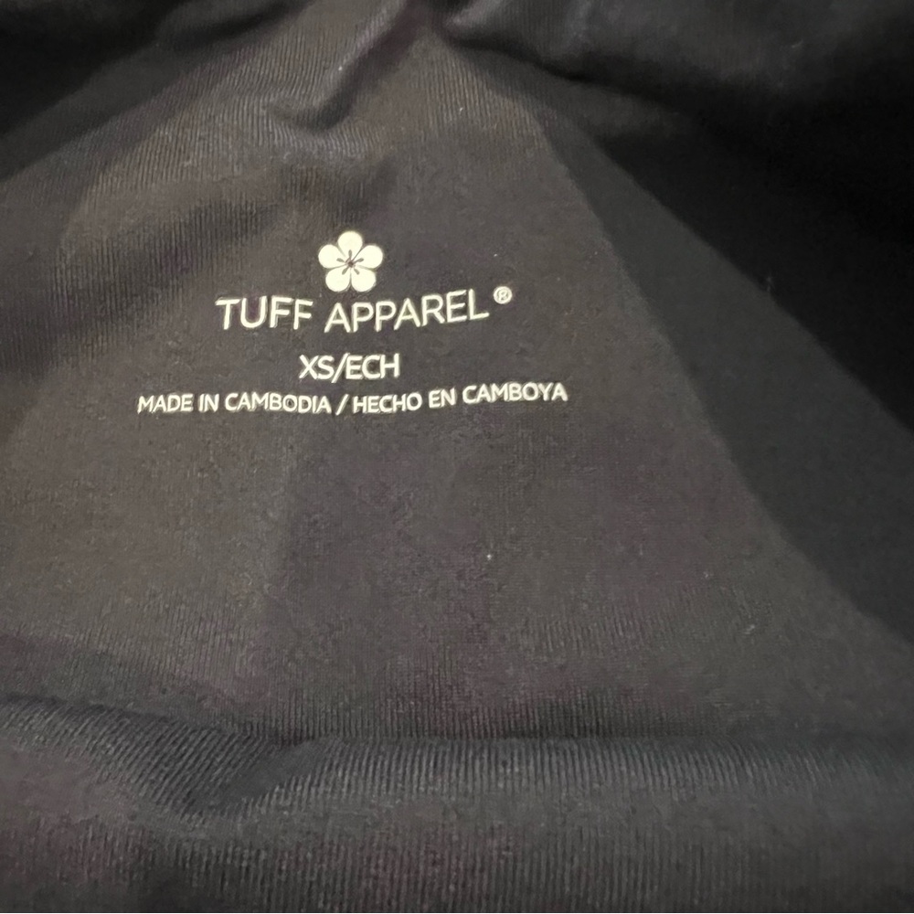 Tuff Apparel Black and Grey Snakeskin Print Pants Size X Small With Side Pockets - Picture 10 of 11